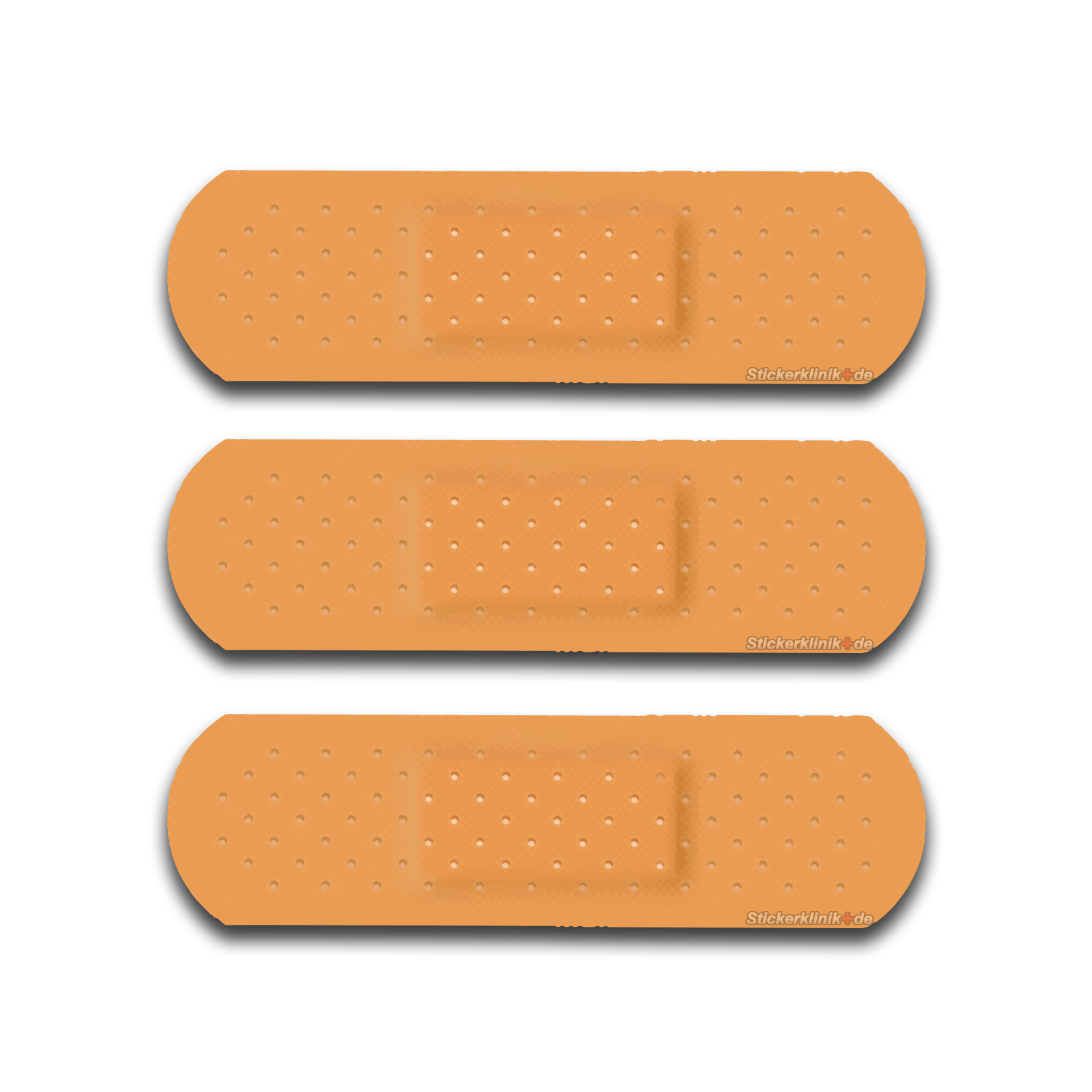 3x Pflaster Aufkleber Autoaufkleber Risse JDM Tuning VAG NEW Style Pickerl