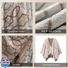 Bcareself Double-Sided Wearable Blanket, Ultra Soft Flannel Shawl, Reversible, with Pockets, for Women and Men, Home, Travel, Gift (Mink Brown, 58'' x 64'')