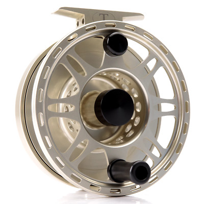 Tibor Riptide Reel - Satin Gold - Free Fly Line - FREE 2 DAY SHIPPING