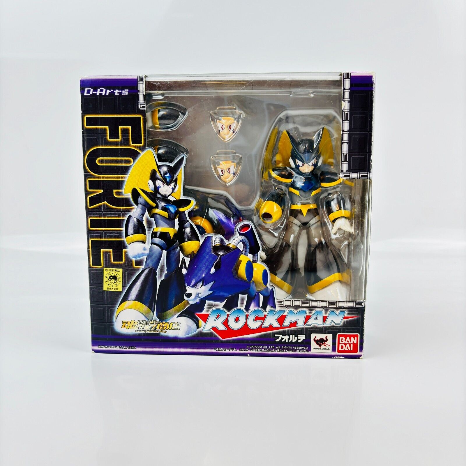 Bandai D-arts Megaman Rockman Bass Forte Figure CAPCOM Bass Bandai D-arts Megaman Rockman Bass Forte Figure CAPCOM Bass
