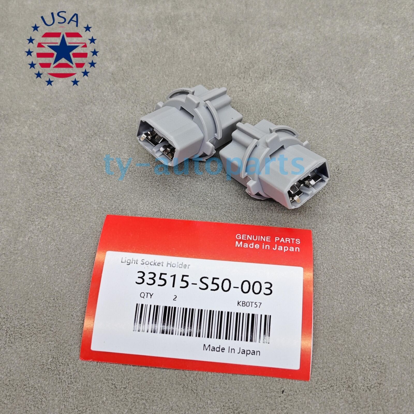 【2025新春福袋】 Taillight 2×Rear 33515-S50-003 OEM Brake Fits Socket Lamp パーツ
