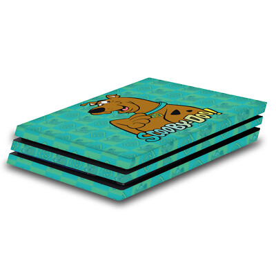 OFFICIAL SCOOBY-DOO GRAPHICS VINYL STICKER SKIN DECAL FOR SONY PS4 PRO CONSOLE
