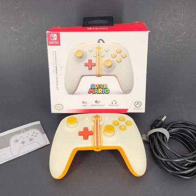 Super Mario PowerA Enhanced Wired Controller for Nintendo Switch - Vintage Star