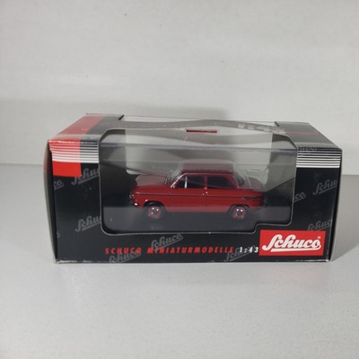 Schuco Miniaturemodelle AUDI NSU 1000 TTS 1:43 Germany 02283 Red