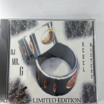 REBEL 4 LIFE DJ MR. G  LIMITED EDITION REBEL MASTERS BRAND NEW