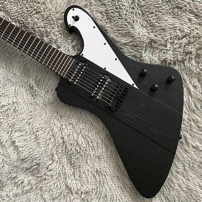Unbranded 7 Strings FTM33 Fredrik Thordendal Black Electric Guitar HH Pickups