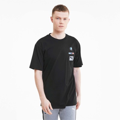 

Футболка Puma BMW Motorsport Street SS мужская черная спортивная футболка Lifestyle, Черный, Puma BMW Motorsport Street SS T-Shirt