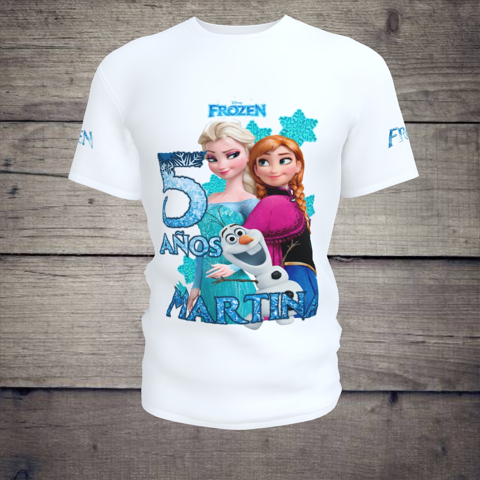 Blusas personalizadas de frozen hotsell