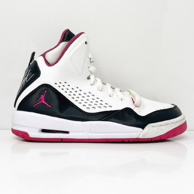 

Nike Girls Air Jordan Flight SC 3 630611-119 Белые баскетбольные кроссовки Кроссовки 5Y, Белый, Air Jordan Flight SC 3