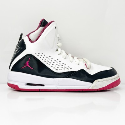 Nike Girls Air Jordan Flight SC 3 630611-119 Белые баскетбольные кроссовки Кроссовки 5Y