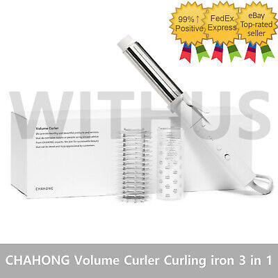 CHAHONG Volume Curler Detachable Curling iron Heat Brush 3 in 1  CHC2021VC1