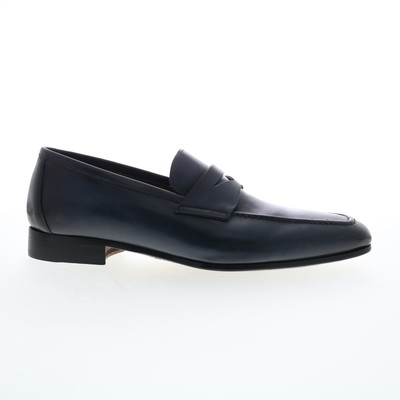 Bruno Magli Manfredo BM3MANN0 Мужские синие мокасины и слипоны Penny Shoes