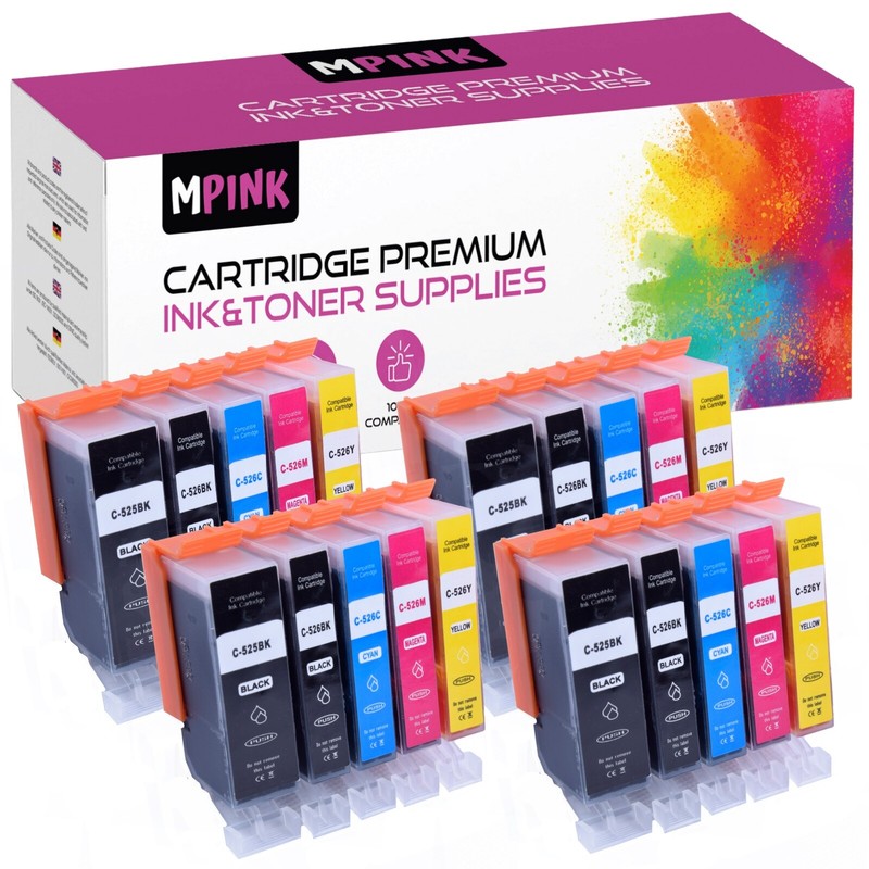 Patronen FüR Canon Mg5100 Mg5150 Mg5200 Mg5250 Mg5350 Mx885 Mx715 + Chip