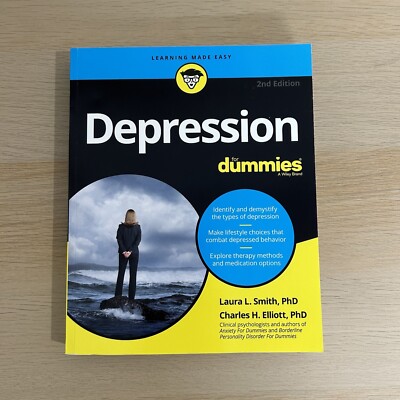 Depression For Dummies by Laura L. Smith (English) Paperback Book