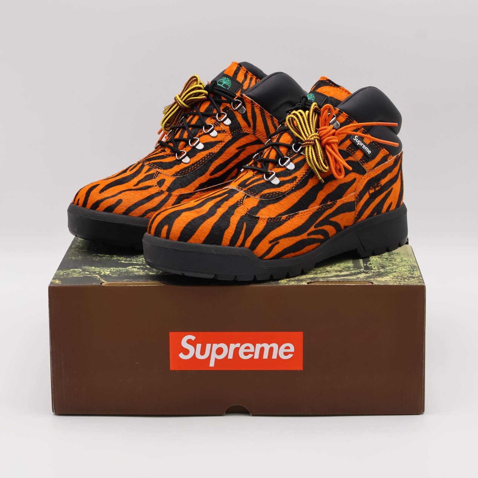 Supreme Timberland Field Boot Tiger FW24 Week13 (Men's) | eBay