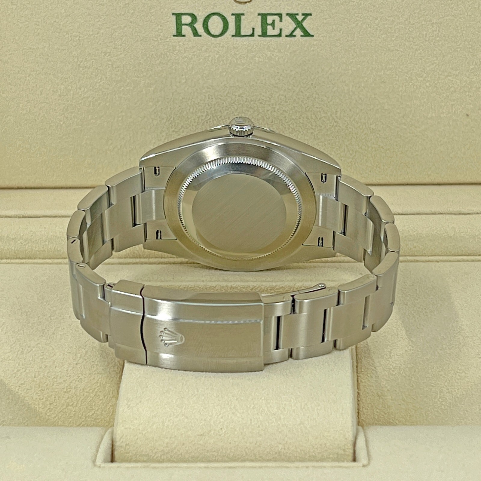 Pre-owned Rolex Oyster Perpetual 41, Black Dial, Ref 124300-0002, Unworn Complete 2023