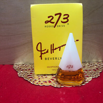 Vintage 273 RODEO DRIVE Beverly Hills FRED HAYMAN perfume 1/8oz/3.7ml mini women