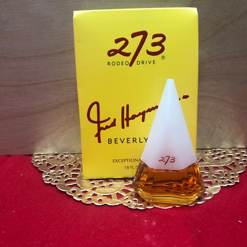 Vintage 273 RODEO DRIVE Beverly Hills FRED HAYMAN perfume 1