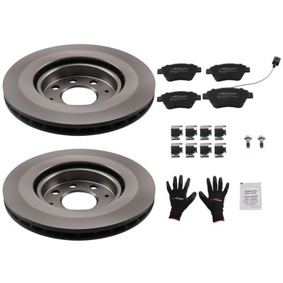 Dischi e Pastiglie Freno Ventilati for Fiat Punto Evo 1.2L 1.4L 257mm 199