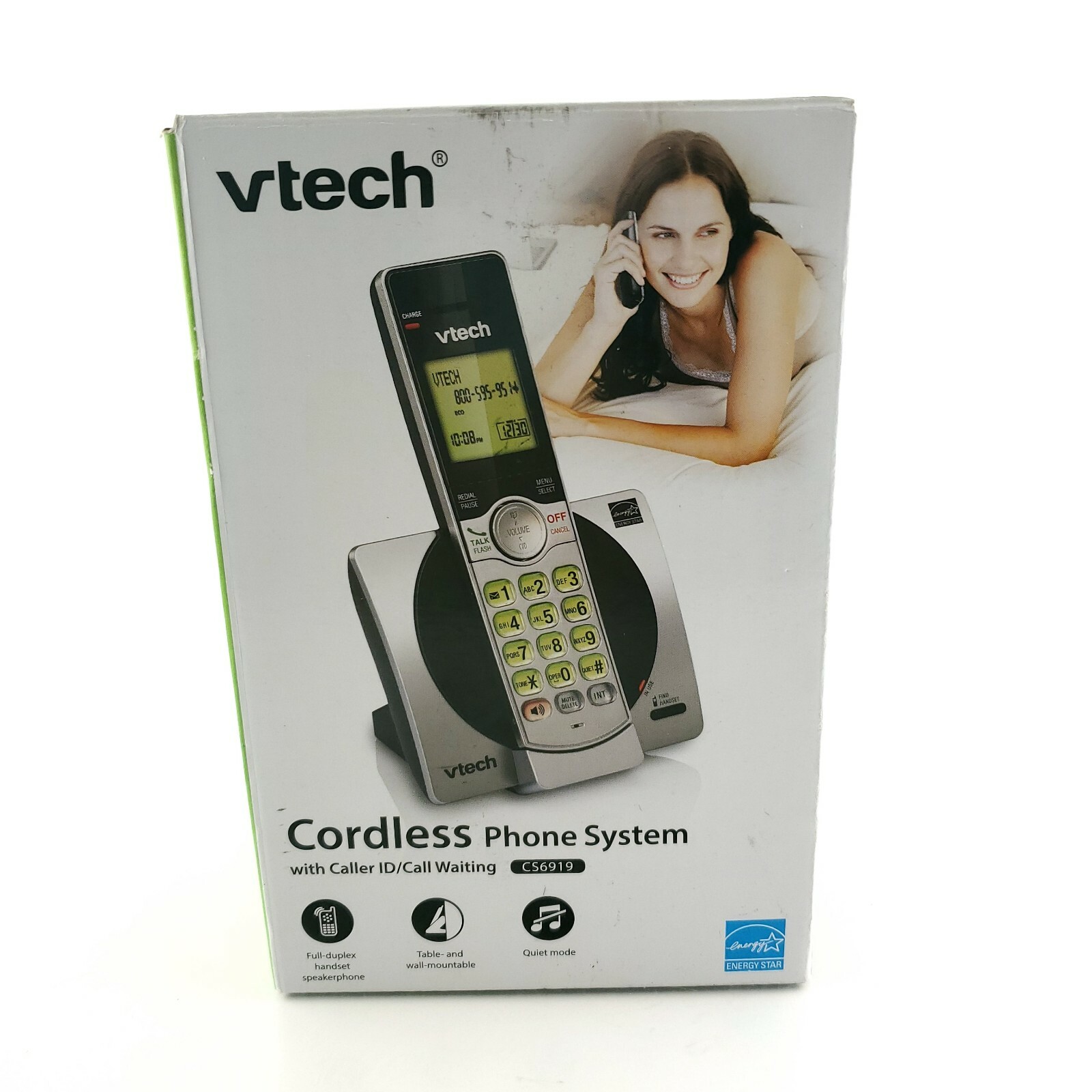 Купить Vtech Cordless Phone System Caller Call Waiting Trilingual Backlit ( Радиотелефоны , Телефоны) заказать с доставкой лот № 265229543136