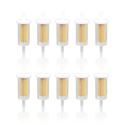 10Pcs Replacement Fuel Filter For Briggs & Stratton 845125 695666 14469B BTT