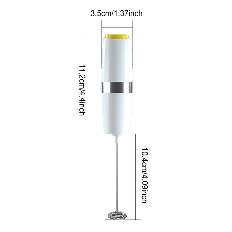 Electric Milk Frothers Handheld Blender Mini Coffee Maker Whisk Mixer Blender