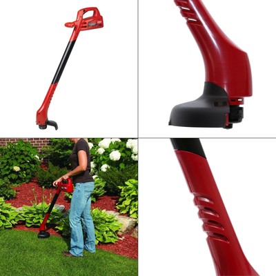 8 in. 12-volt cordless string trimmer | toro electric weed eater battery grass