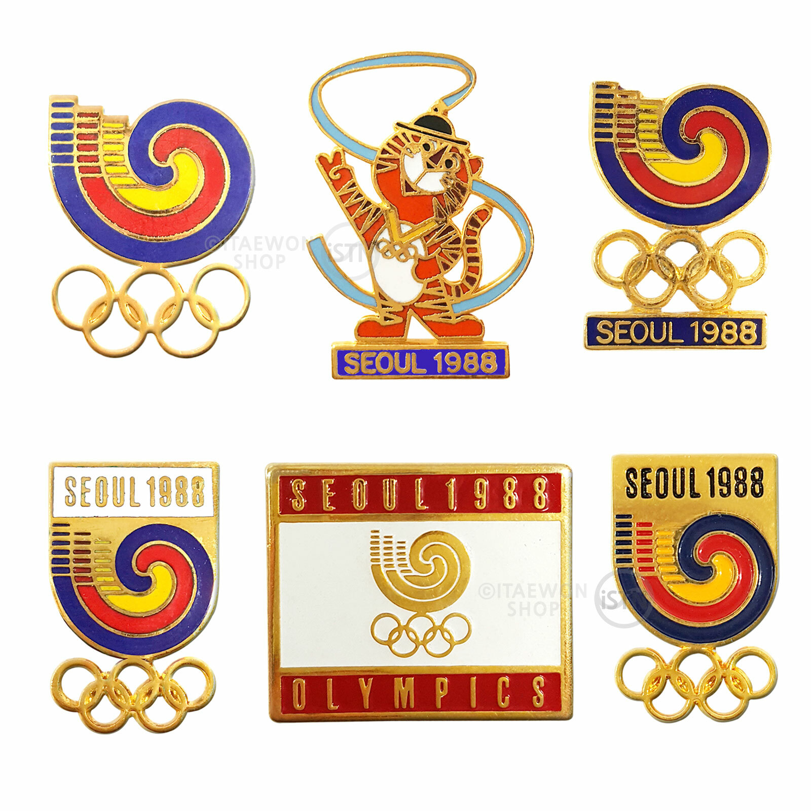 1988 Seoul Summer Olympic Games Collector Pin Emblem Mascot 1988 Seoul Summer Olympic Games Collector Pin Emblem Mascot