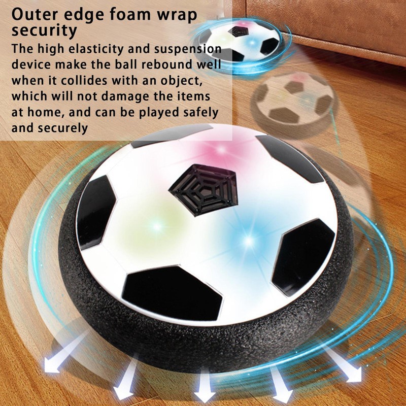 Gliding Disc Dog Toy Motion Activated Active Rolling Ball with Lighting Effects