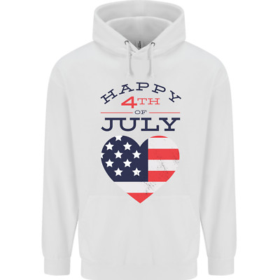 Independence Day Happy 4Th Of July Mens Sweatshirt À Capuche