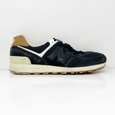 

New Balance Womens 574 WL574XEC Черная повседневная обувь Кроссовки Размер 9,5 B, Черный, 574