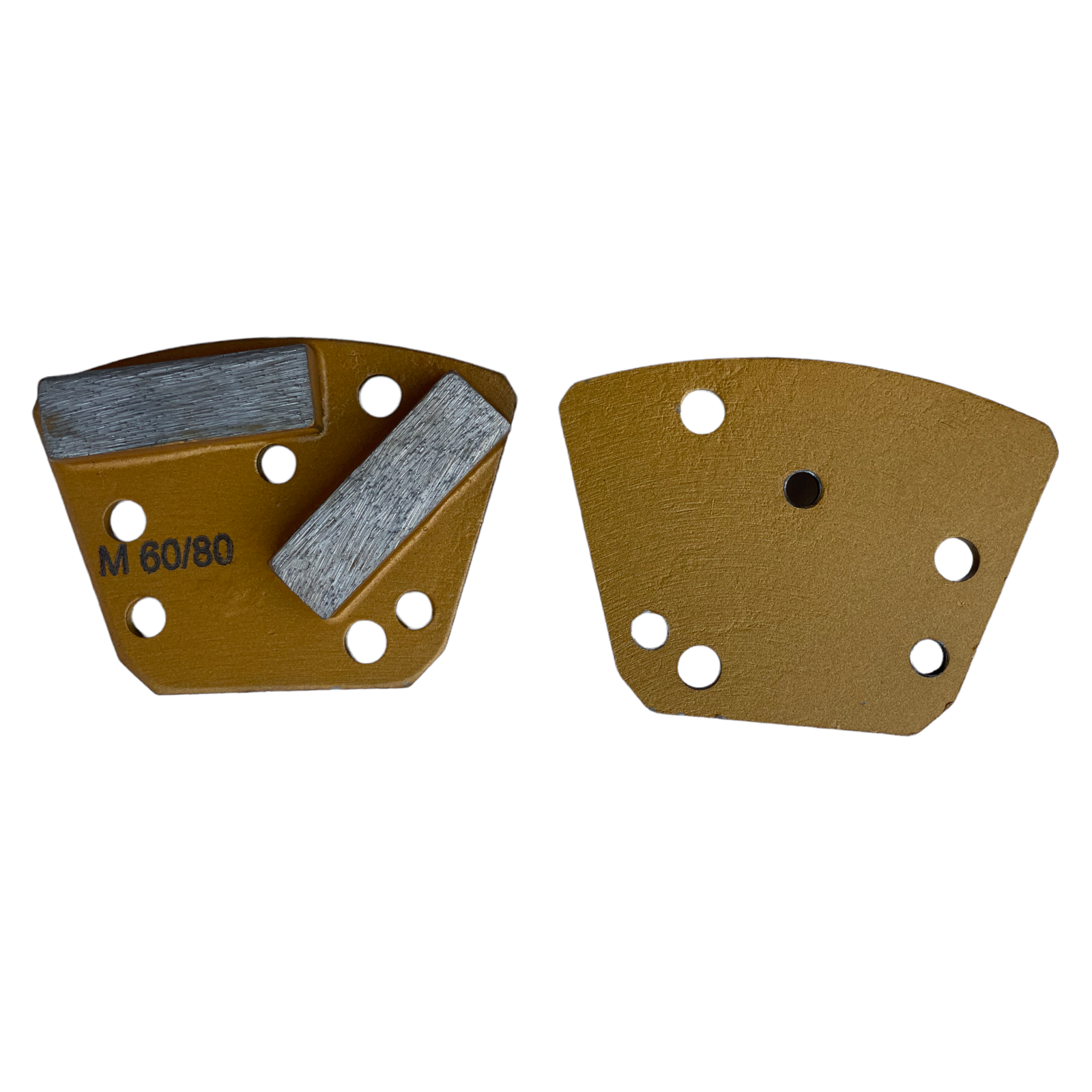 6 Pk Trapezoidal diamond Grinding Discs For Bolt-on Concrete Grinder Medium Bond - Picture 11 of 12