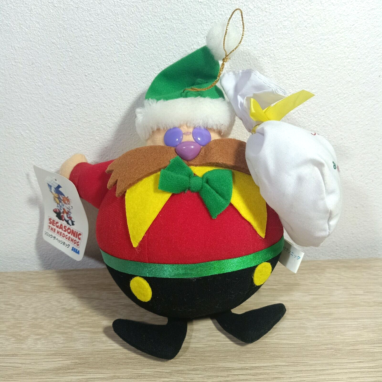 ソニック ドクターエッグマン サンタクリスマス 1994年 セガぬいぐるみ ソニック ドクターエッグマン サンタクリスマス 1994年 セガ