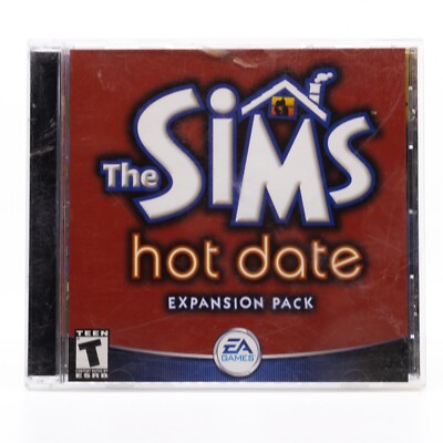 The Sims Hot Date Expansion Pack PC CD-ROM Computer Game