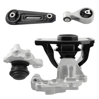 4x Engine Motor & Trans Mount Kit for Nissan Rogue 2.5L FWD 2008 2009 2010-2015