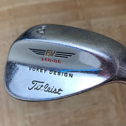 Titleist Vokey Design 260-06 60° Lob Wedge RH Silver/Chrome Titleist Vokey Design 260-06 60° Lob Wedge RH Silver/Chrome