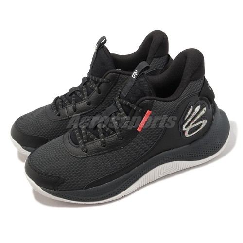 

Мужские баскетбольные кроссовки Under Armour Curry 3Z7 UA Stephen Black Grey 3026622-100, Черный, Curry 3z7