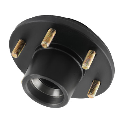 Pair Trailer Hubs Convert Mobile Home with Bearings 6000# 6 Lug 6x5.5 Idler Axle