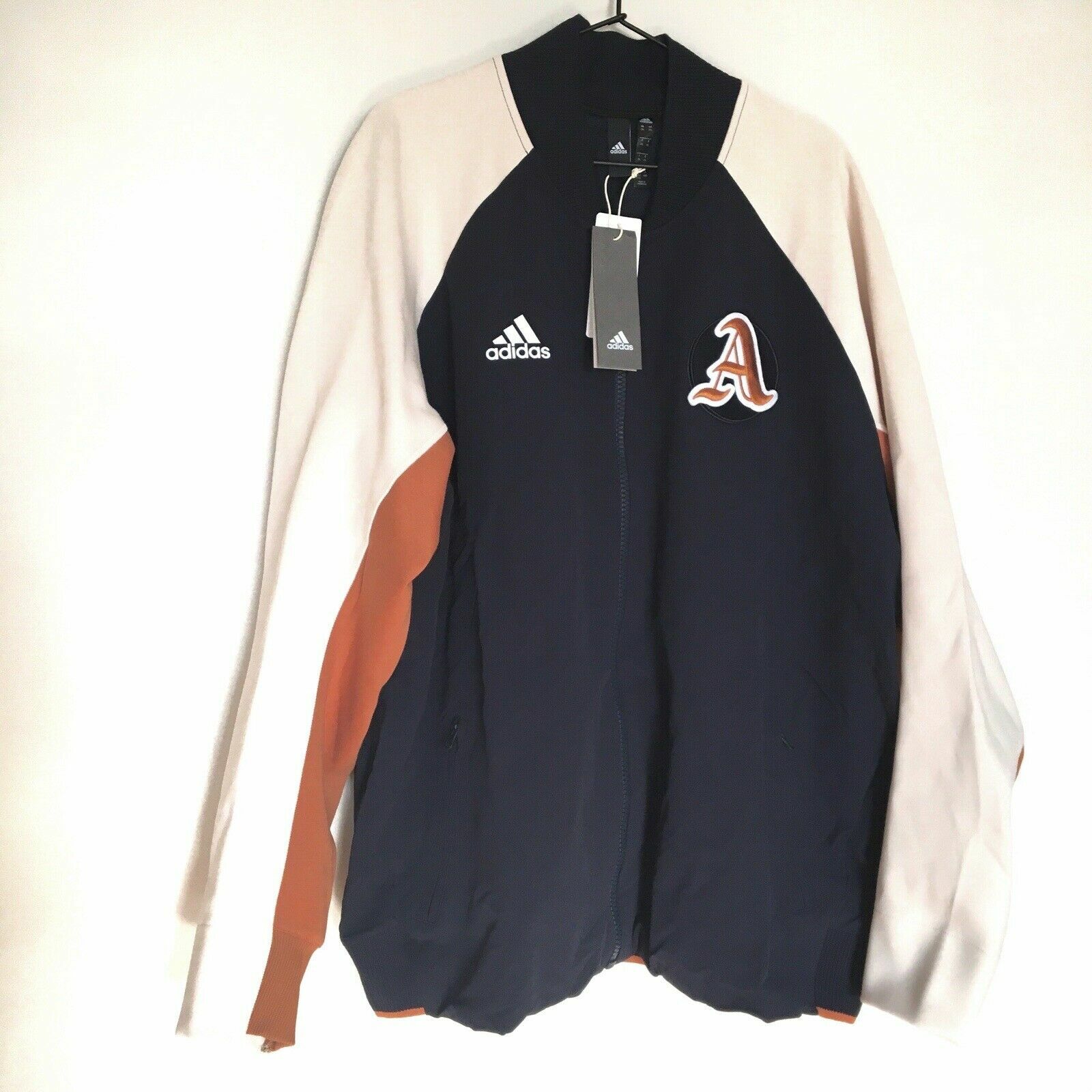 Спортивная куртка ADIDAS VRCT Full-Zip Jacket DX8408 MEN'S 2XL Legend BLUE  Varsity Cheapest: купить с доставкой из США, цена 6 139 руб - (154668249932)