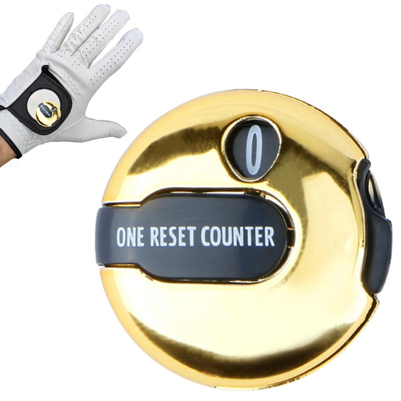 Score Counter Clicker Golf Score Keeper With Touch Reset Clip Attachment
