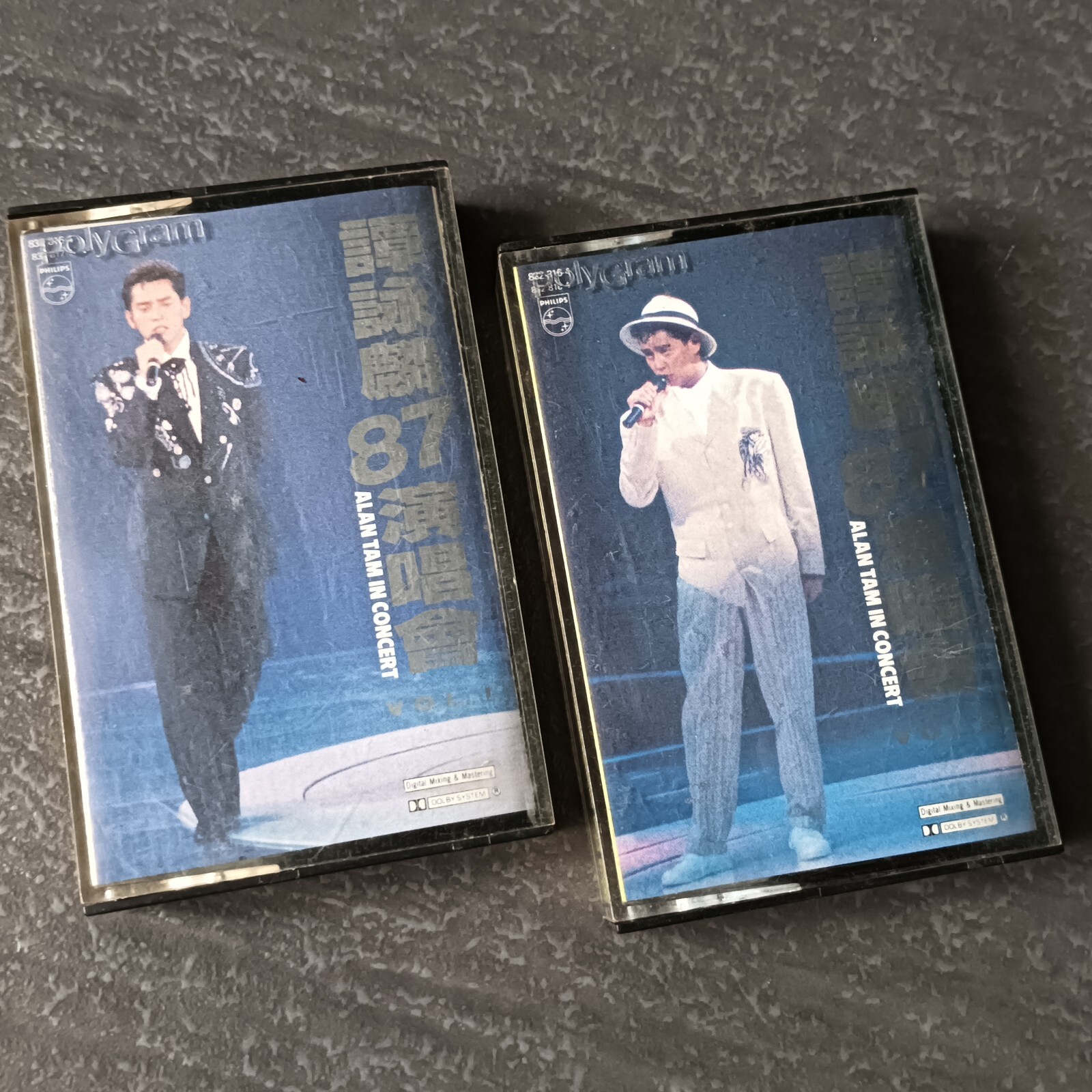 B- Alan Tam 谭咏麟=87演唱会= 马来西亚版双磁带Malaysia 2x
