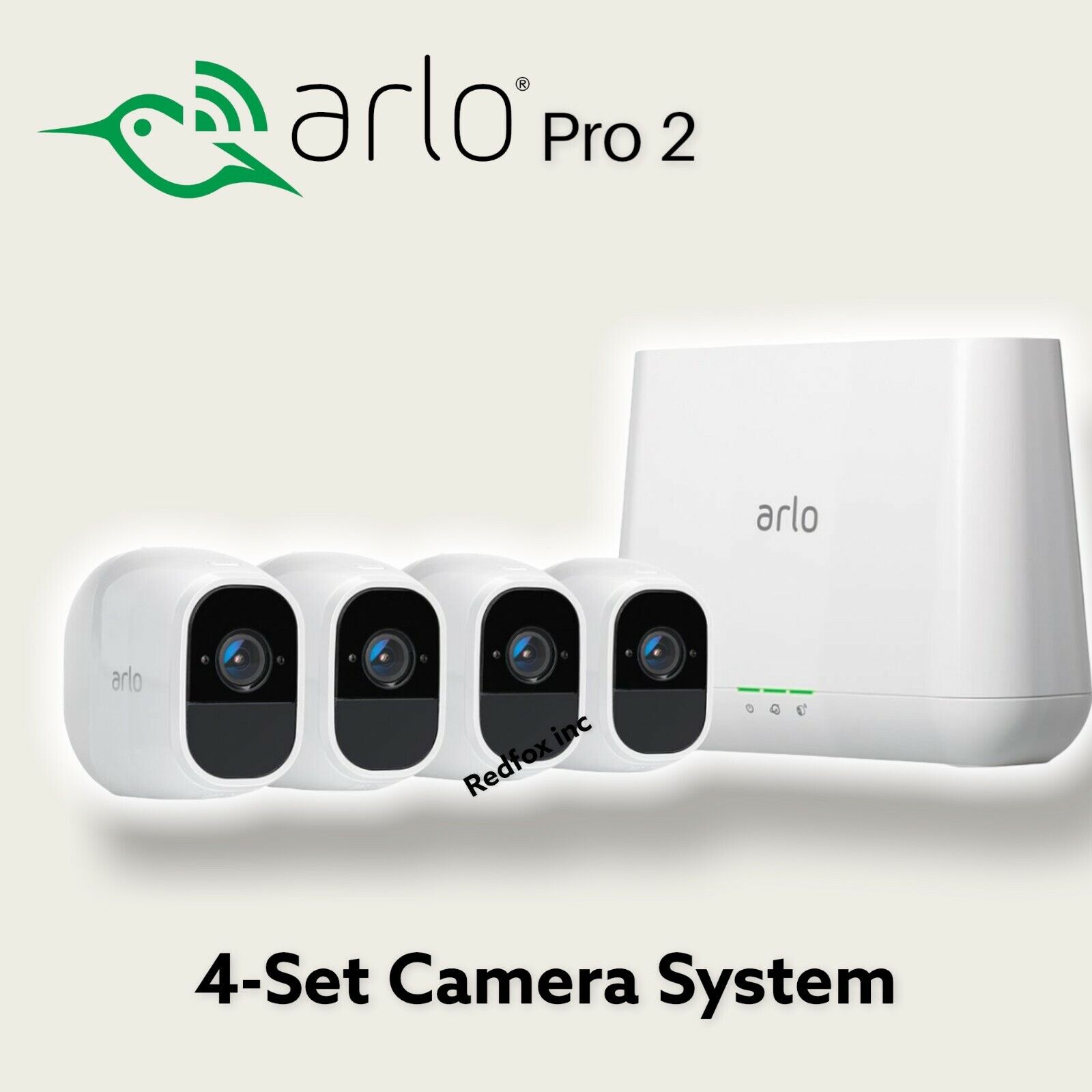 NEW Arlo Pro 2 Wireless 1080P 4 Security Camera System Bundl