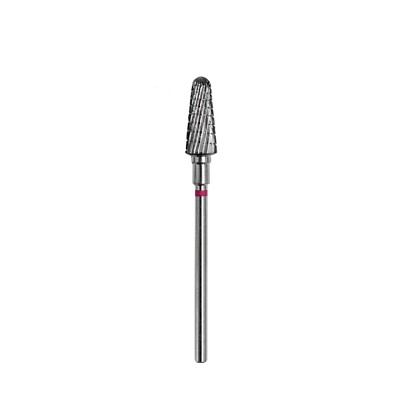 Staleks Carbide nail drill bit,  frustum  purple, 6mm / 14mm FT70V060/14
