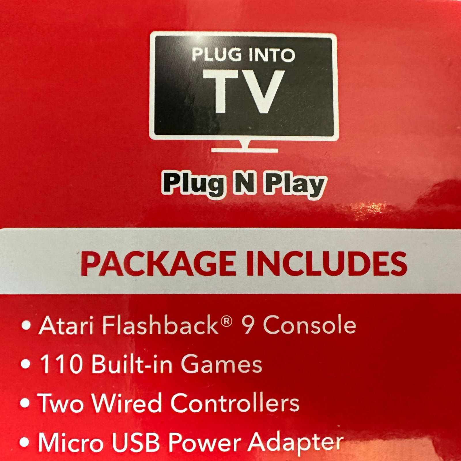 Atari Flashback 9 HDMI Retro Console Built-in Games 1200 2 Controllers AtGames