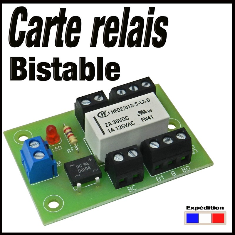 5015 # Carte Relais Bistable 5 Ou 12v IdÃ©Al ModÃ©Lisme Train -   Jouef 9893