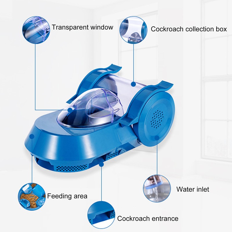 Kitchen House Cockroach Insect Catcher Trap Killer Eco Non Poison Reusable