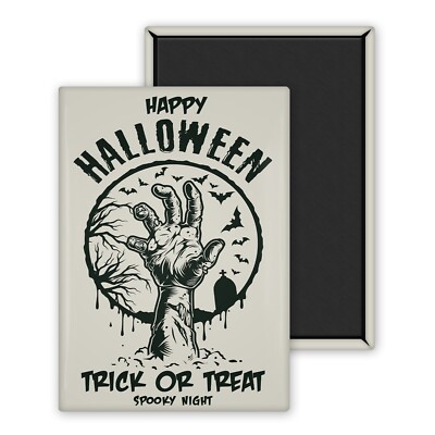 Happy Halloween Trick or Treat Spooky Night-Magnet 54x78mm Photo Frigo