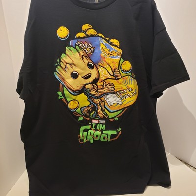 Marvel Studios I AM GROOT Tshirt Size XL Black