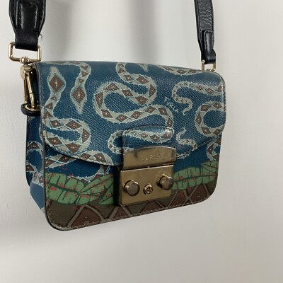 FURLA Metropolis Mini Crossbody SNAKES MULTICOLORED Bag