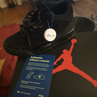 Nike Air Jordan 3 Retro Black Cat (2025) CT8532-001 Mens GS